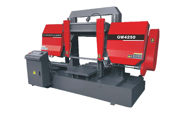 务川GW4250双柱龙门卧式带锯床